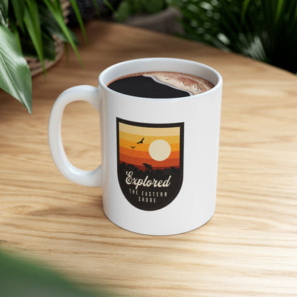 Eastern Shore Sunset Ceramic Mug