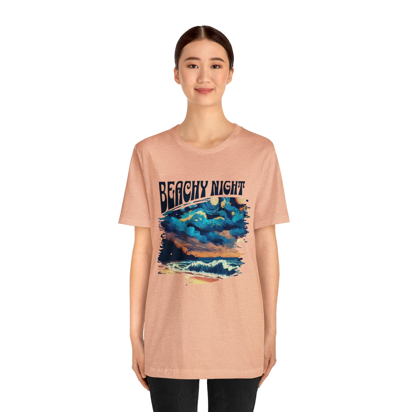 Beachy Night Unisex T-Shirt