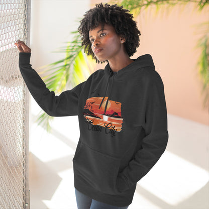 Vacation Sunset | Unisex Premium Pullover Hoodie | Ocean city Maryland