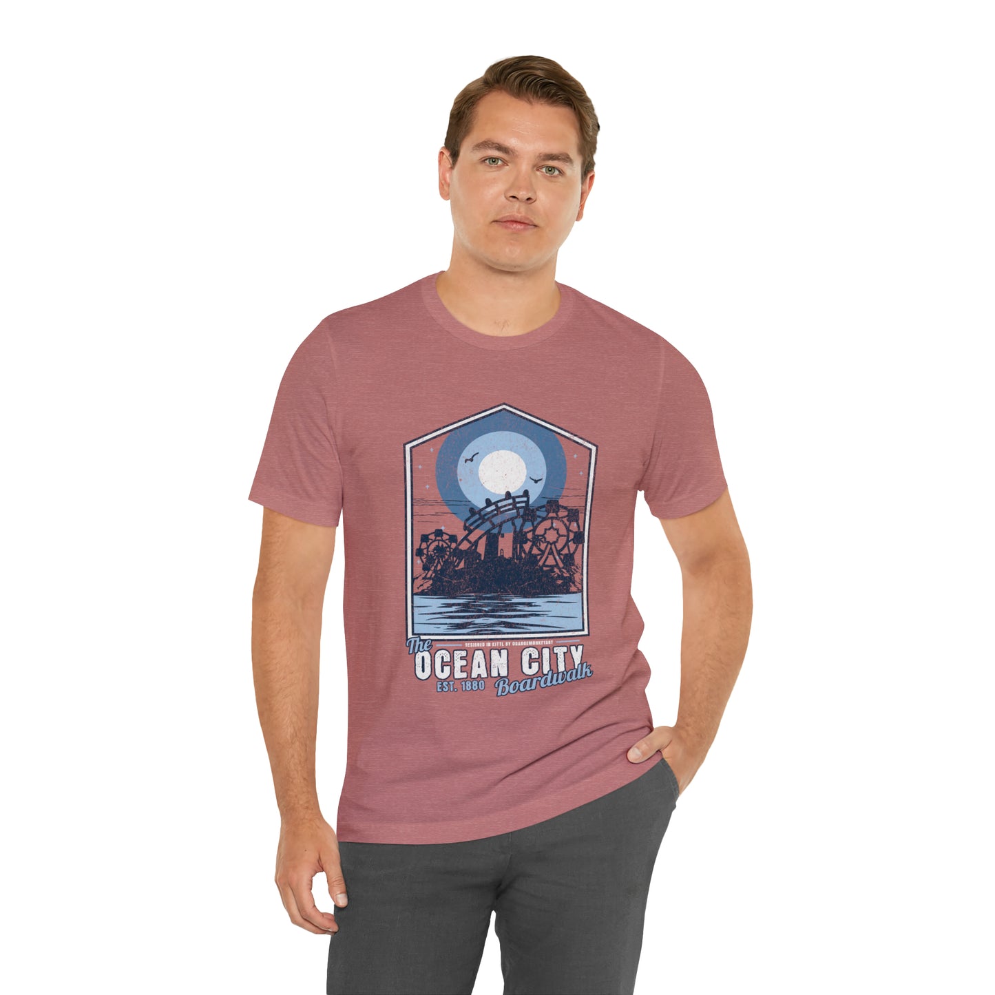 Ocean City Boardwalk Unisex T-Shirt