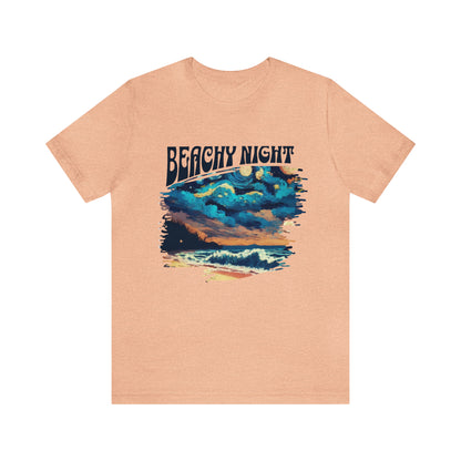 Beachy Night Unisex T-Shirt