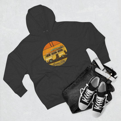 Surf CamperVan Unisex Premium Pullover Hoodie