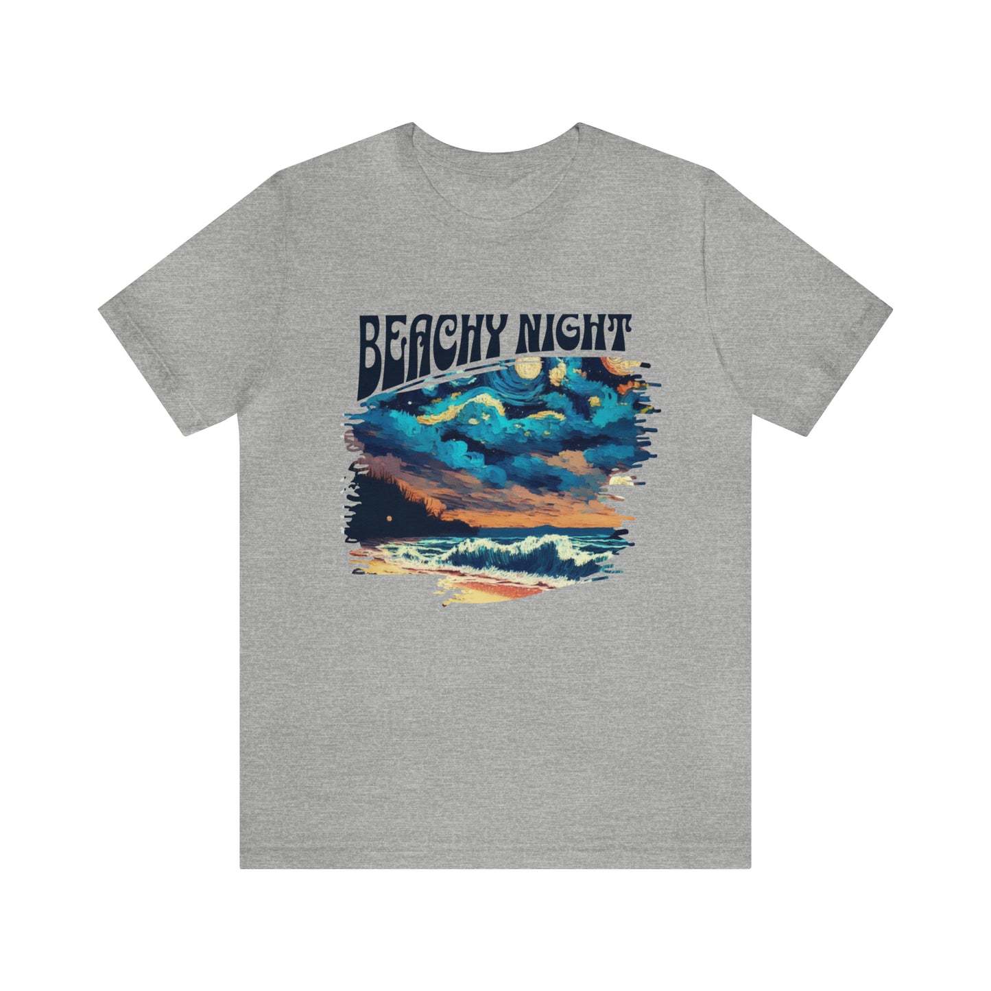 Beachy Night Unisex T-Shirt