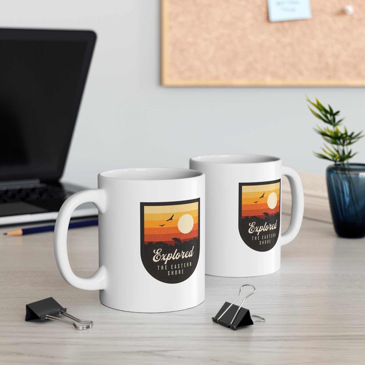 Eastern Shore Sunset Ceramic Mug