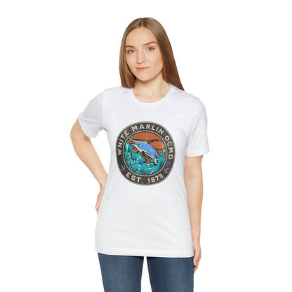 White Marlin Unisex T-Shirt