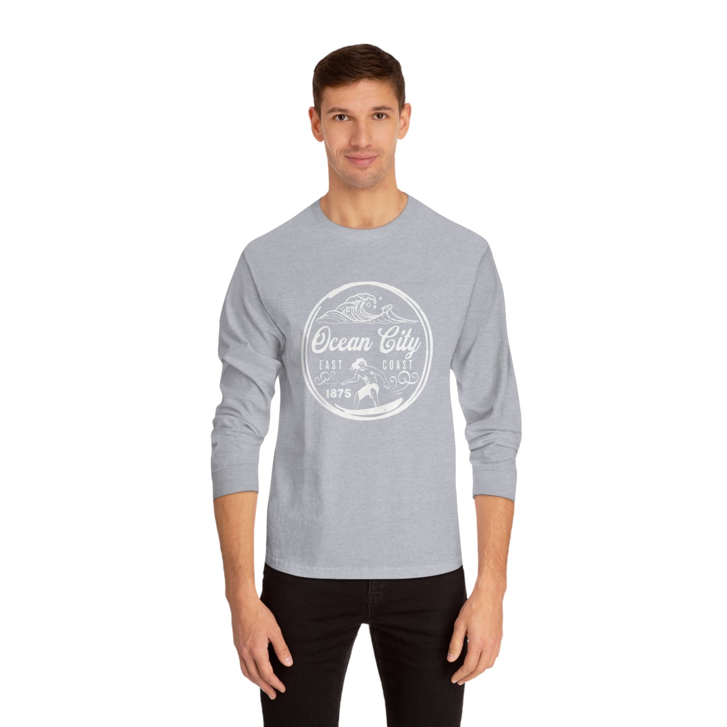 East Cost Waves | Long Sleeve T-Shirt | Unisex