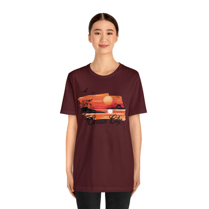 Vacation Sunset Unisex T-Shirt