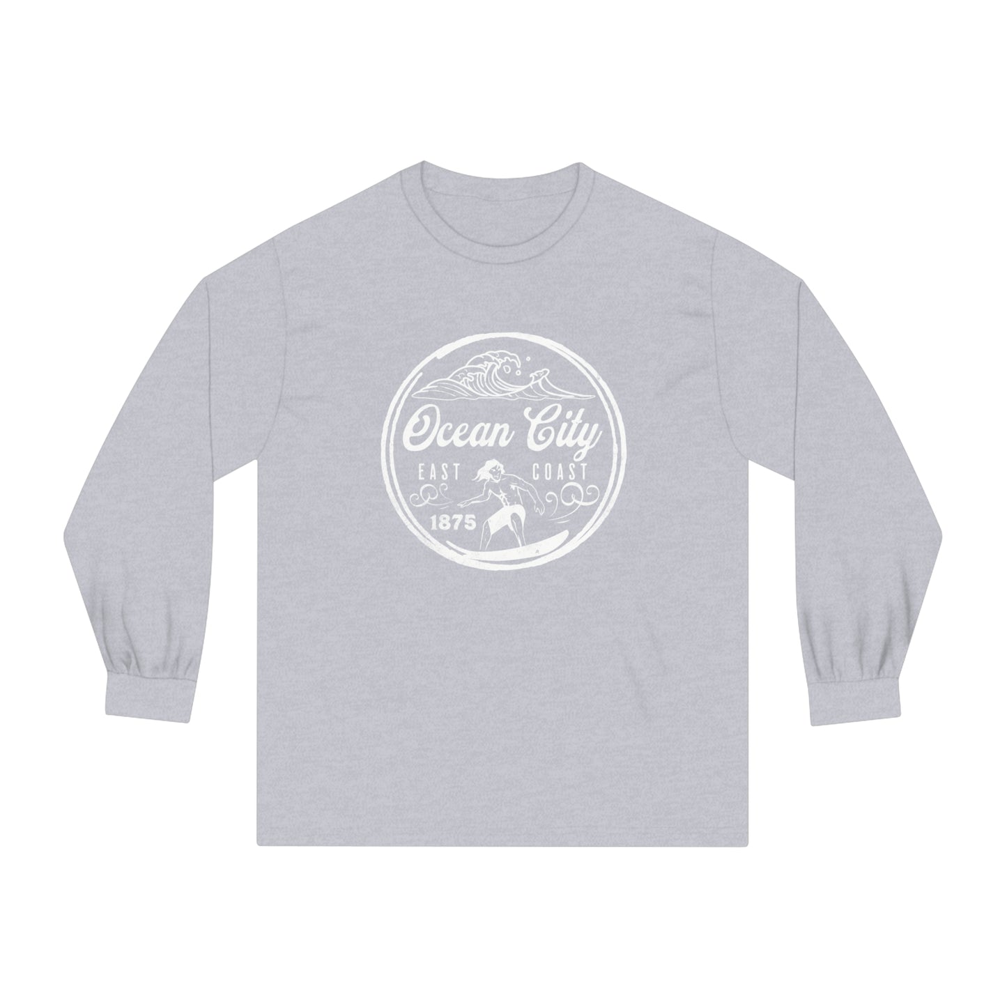 East Cost Waves | Long Sleeve T-Shirt | Unisex