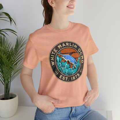 White Marlin Unisex T-Shirt