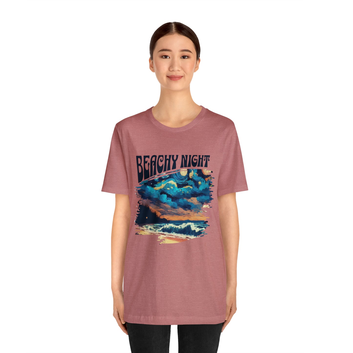 Beachy Night Unisex T-Shirt