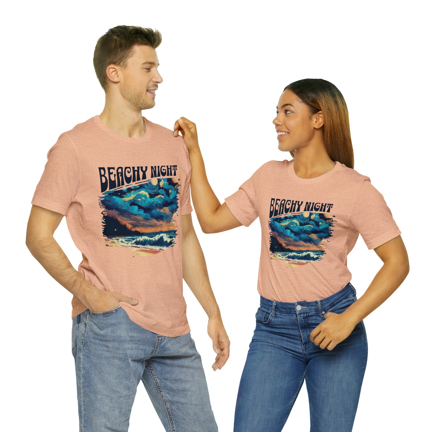 Beachy Night Unisex T-Shirt