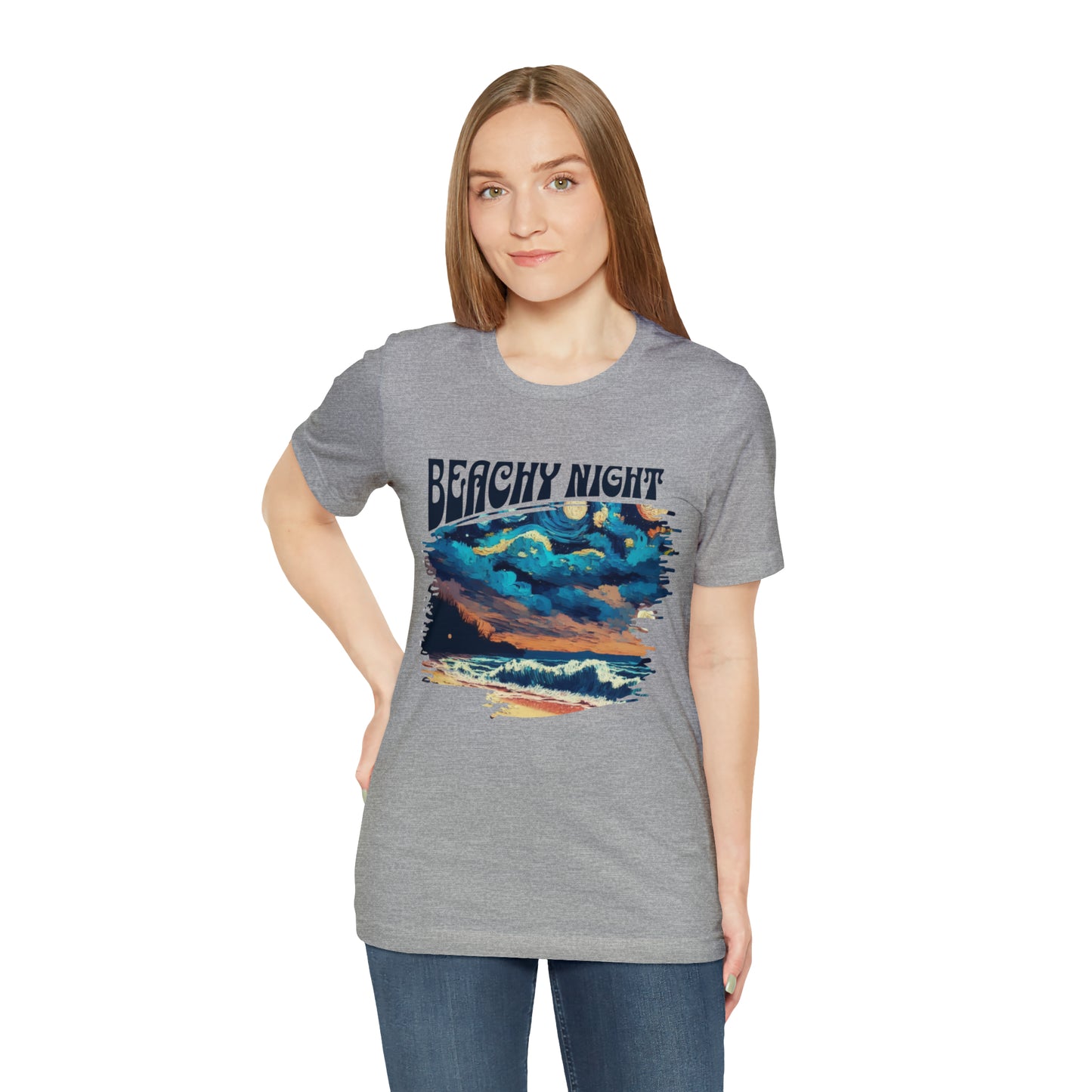 Beachy Night Unisex T-Shirt