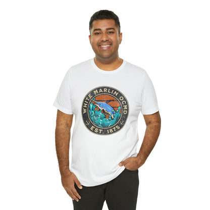 White Marlin Unisex T-Shirt