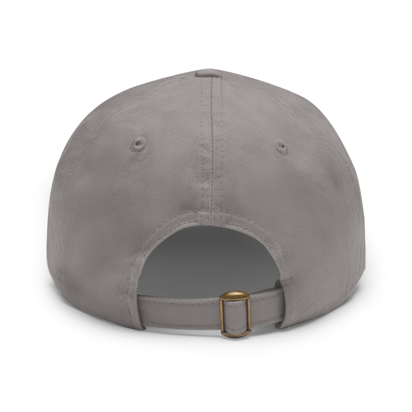 White Marlin Cap with Leather Patch