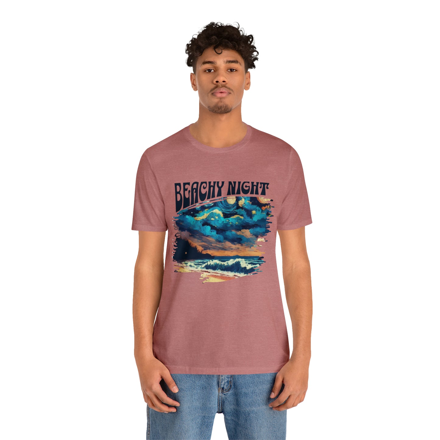 Beachy Night Unisex T-Shirt