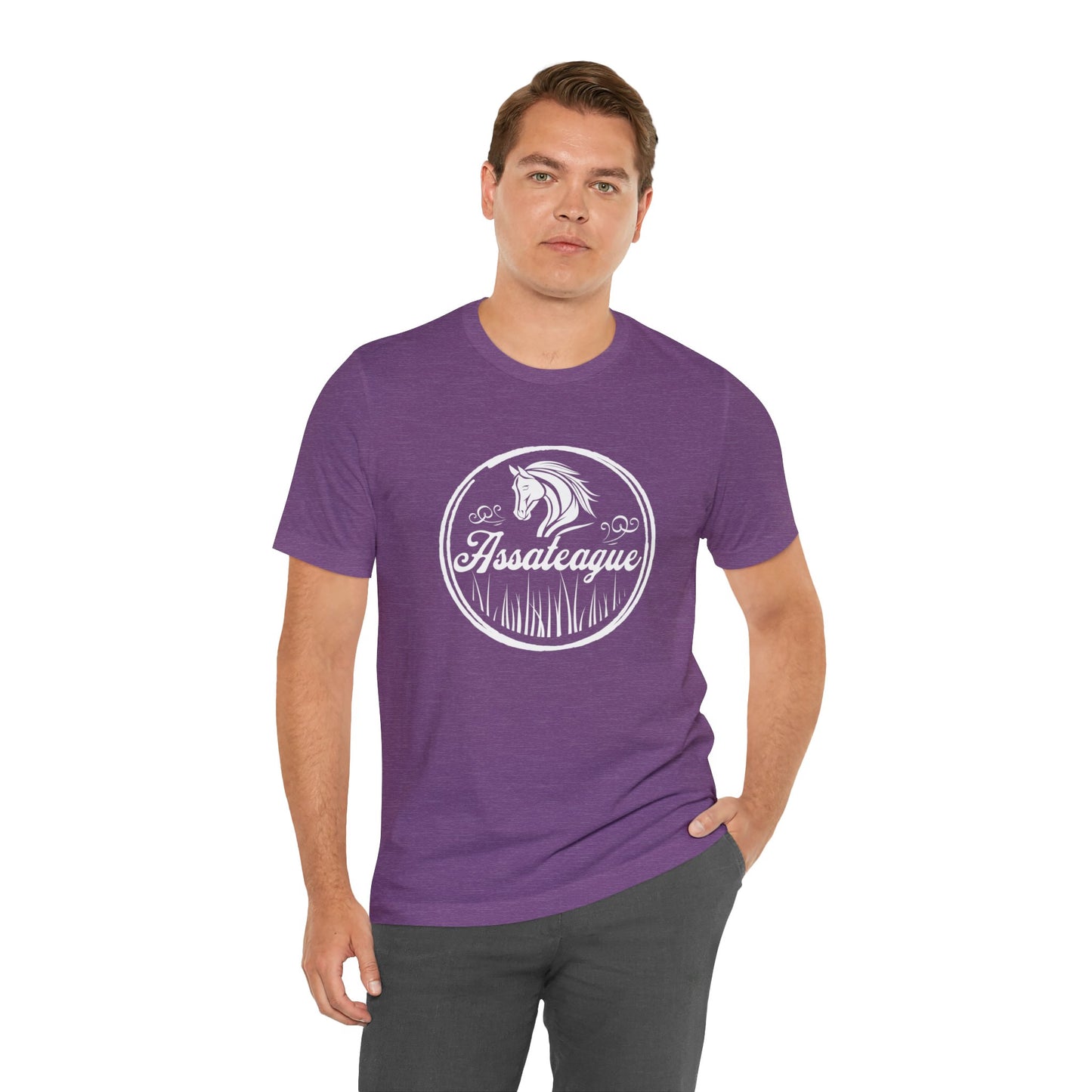 Assateague White Horse T-Shirt | Unisex