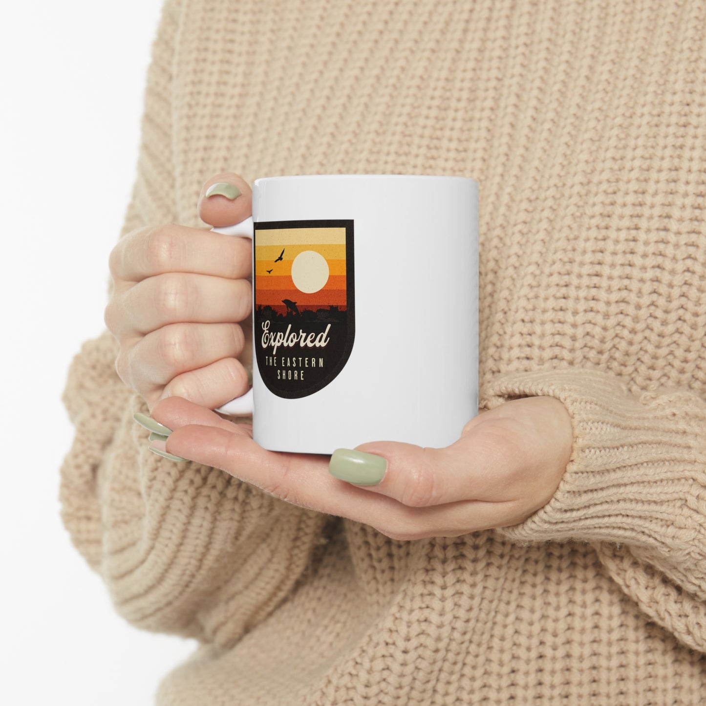 Eastern Shore Sunset Ceramic Mug