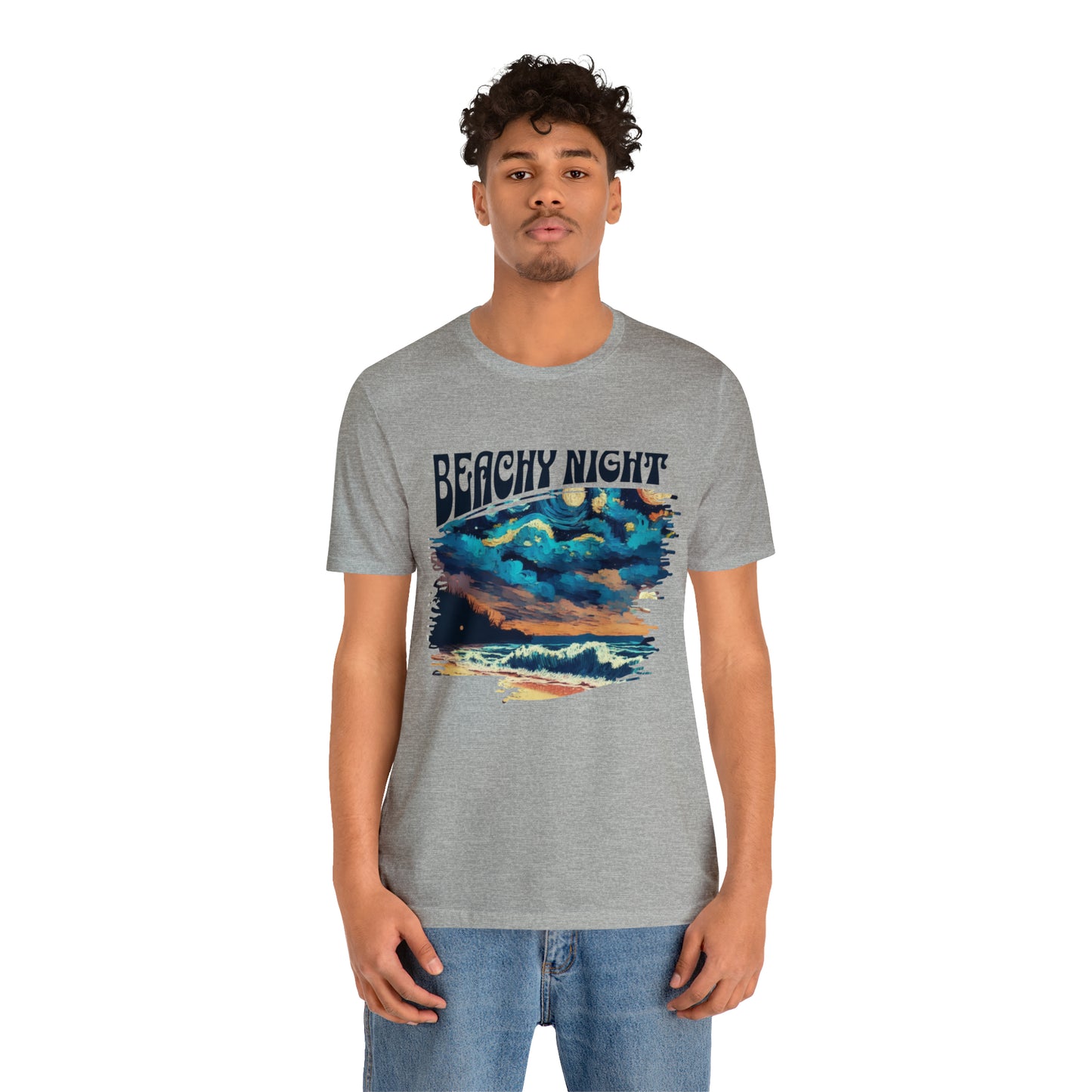 Beachy Night Unisex T-Shirt