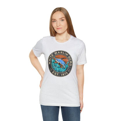 White Marlin Unisex T-Shirt