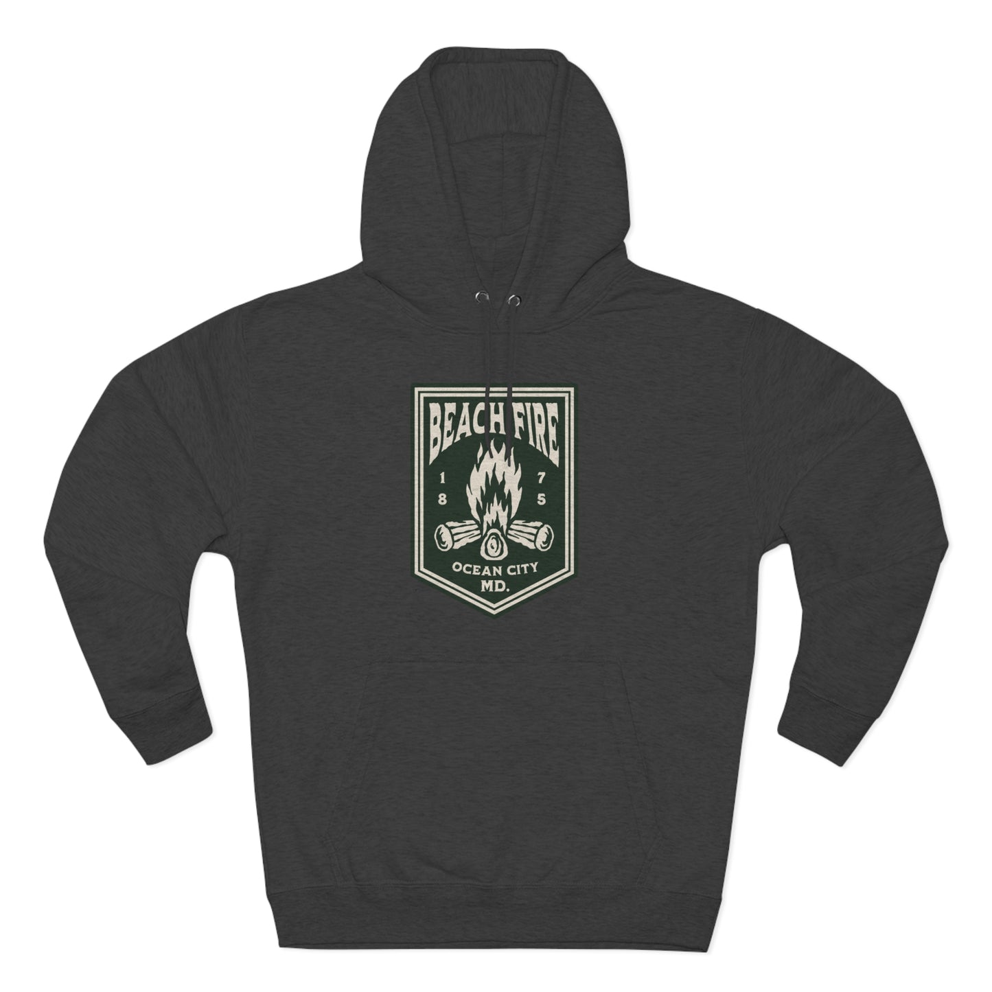 Beach Fire Unisex Premium Pullover Hoodie