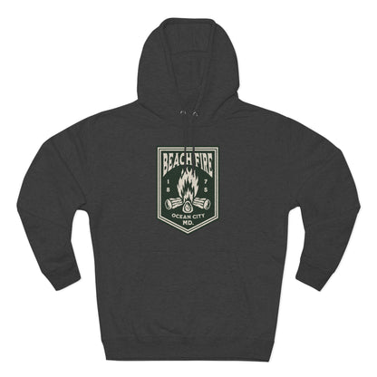 Beach Fire Unisex Premium Pullover Hoodie