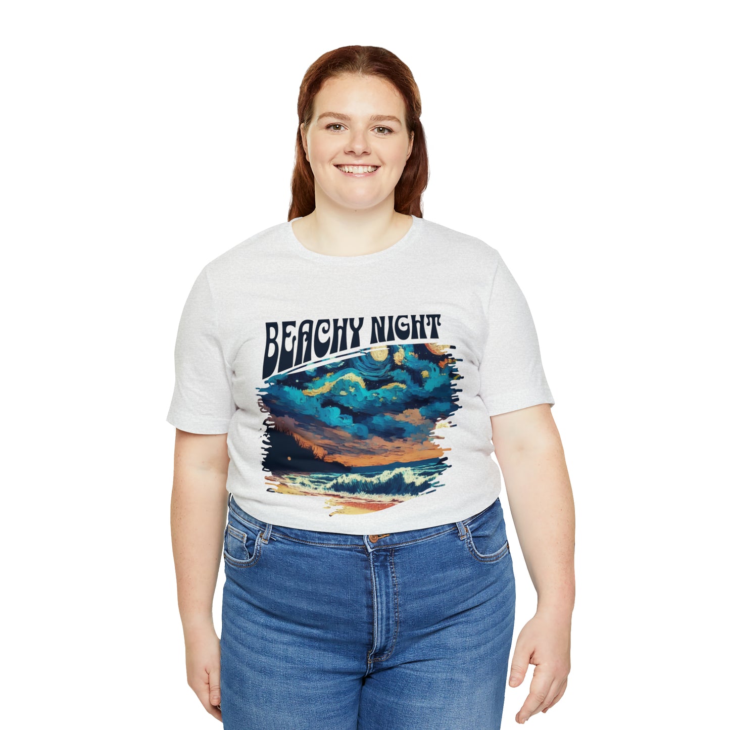 Beachy Night Unisex T-Shirt