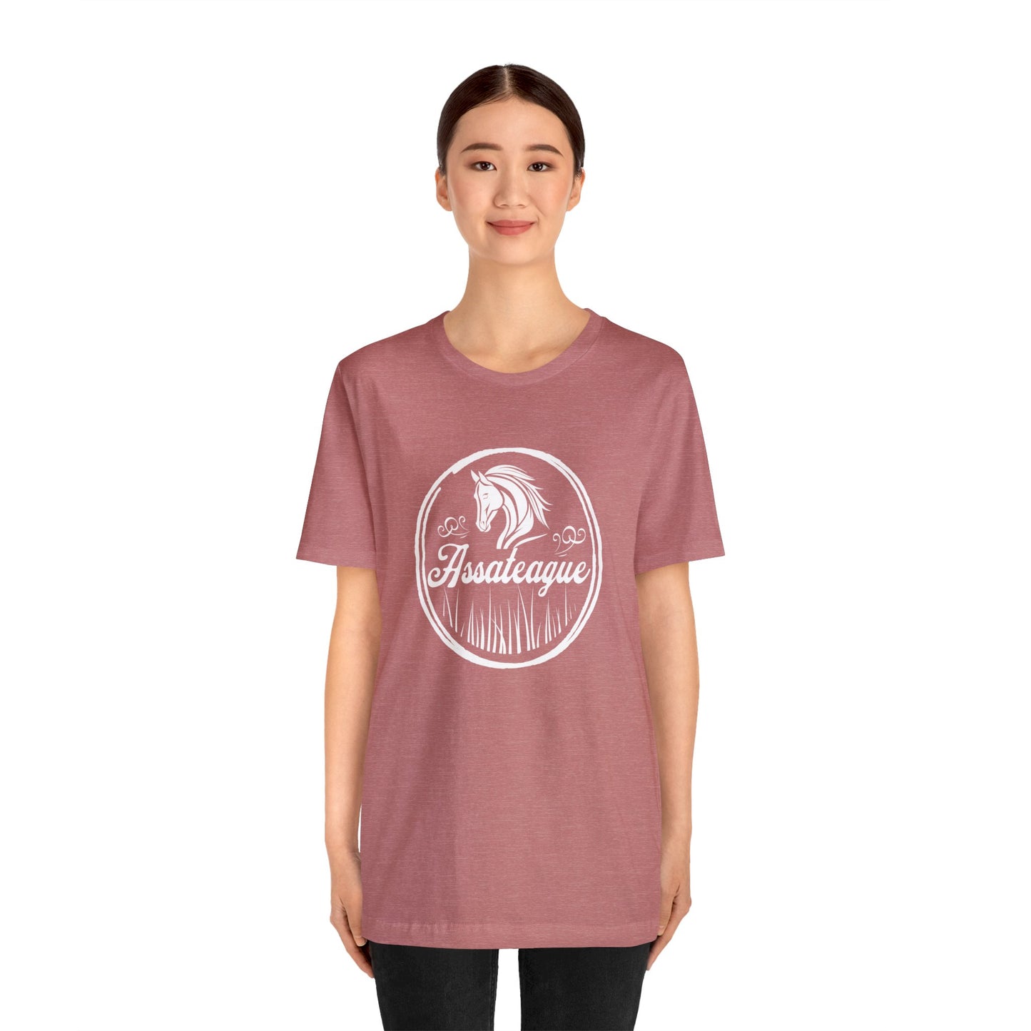 Assateague White Horse T-Shirt | Unisex