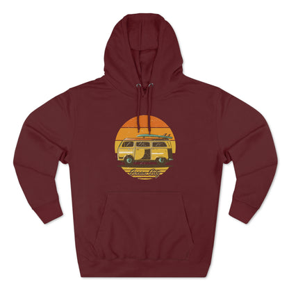 Surf CamperVan Unisex Premium Pullover Hoodie