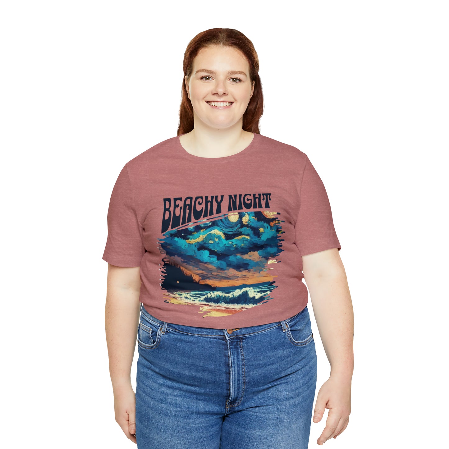 Beachy Night Unisex T-Shirt