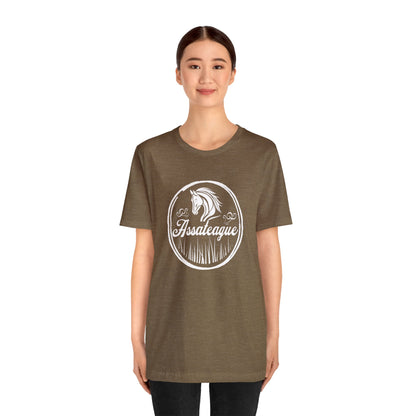 Assateague White Horse T-Shirt | Unisex